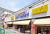 スーパーマーケットヤマザキ三筋店 徒歩2分。スーパー 160m