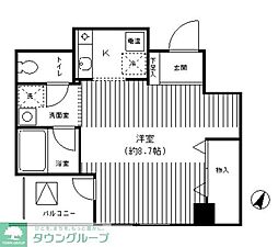TKR神田多町 1Kの間取図画像