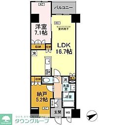 サンジョイアゼロ 1SLDKの間取図画像