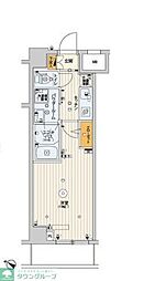 スカイコート渋谷神山町 1Kの間取図画像