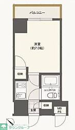 ライオンズマンション東新小岩 1Kの間取図画像