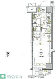 VERXEED綾瀬駅前 1Kの間取図画像