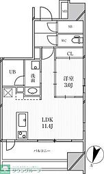 GRANPASEO明大前 1LDKの間取図画像