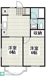 間取図画像 2DK
