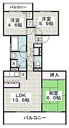 間取図画像 3LDK