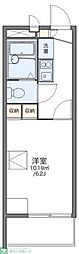 レオパレスKJ 1Kの間取図画像