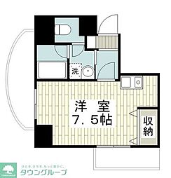 宮下ビル ワンルームの間取図画像