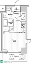 レジデンス鶴間駅前 1Kの間取図画像