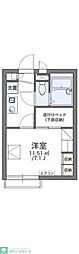 レオパレスショールマーシュ 1Kの間取図画像