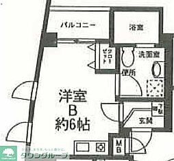 S-FORT横須賀海岸通り 1Kの間取図画像