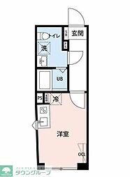 マイナビSTAYスペランツァ磯子駅前 ワンルームの間取図画像