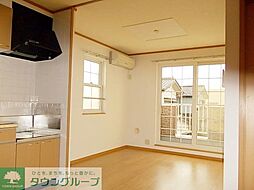 JR埼京線 与野本町駅 徒歩23分の賃貸アパート 2階2LDKのリビング/ダイニング