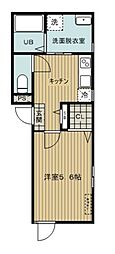 間取図画像 1K