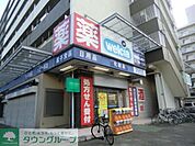 ウエルシア薬局 徒歩11分。ドラックストア 830m