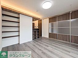 京王線 京王八王子駅 徒歩23分の賃貸アパート 3階2LDKのリビング/ダイニング