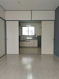 JR青梅線 福生駅 徒歩8分の賃貸マンション 1階2DKのリビング/ダイニング