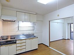 西武拝島線 武蔵砂川駅 徒歩3分の賃貸マンション 1階3DKのリビング/ダイニング