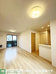 JR中央線 立川駅 バス35分 三本榎下車 徒歩5分の賃貸アパート 1階1LDKのリビング/ダイニング