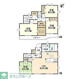 Kolet昭島拝島町#09 4SLDKの間取り