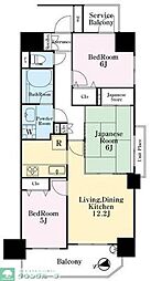 日神パレステージ青梅住江町 3LDKの間取図画像