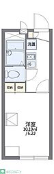レオパレスピーチハウス 1Kの間取図画像