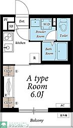 リブリ・SUZUYASU 1階1Kの間取り
