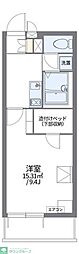 レオパレスジョセリーヌ 1Kの間取図画像