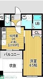 BelleAube大久保 1DKの間取図画像