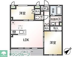 コハル美ヨリ 2LDKの間取図画像
