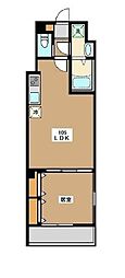 (仮称)ミリアビタ船橋 1LDKの間取図画像