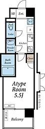 CASAALMARE 1Kの間取図画像