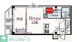 b'CASA新小岩 1LDKの間取図画像