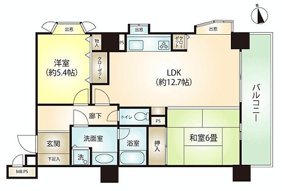 【間取り図】オ...
