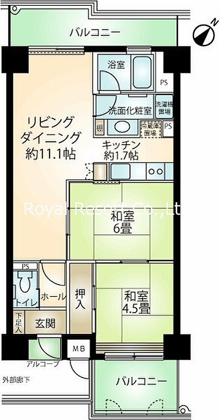 【間取り図】