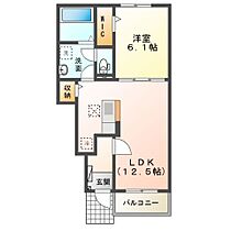 仮）クラール勝原  ｜ 兵庫県姫路市勝原区山戸（賃貸アパート1LDK・1階・44.70㎡） その2