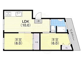 アルテ新神戸北館  ｜ 兵庫県神戸市中央区熊内町２丁目（賃貸マンション2LDK・3階・47.75㎡） その2