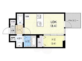 エスリード神戸三宮ヒルズ  ｜ 兵庫県神戸市中央区中山手通２丁目（賃貸マンション1LDK・11階・29.58㎡） その2