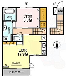 キャム月見山2 2階/-