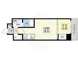 LIVIAZKOBELaMer 1LDKの間取図画像