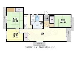中落合第2住宅486号棟 5階/504
