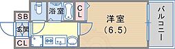 エステムコート神戸西3フロンタージュ 1Kの間取図画像