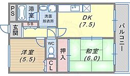 グリーンコート宮川 2階/-