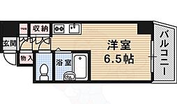 レジデンスSAKURA ワンルームの間取図画像