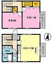 ドルフ須磨  ｜ 兵庫県神戸市須磨区多井畑字筋替道36番3号（賃貸アパート2LDK・1階・63.20㎡） その2