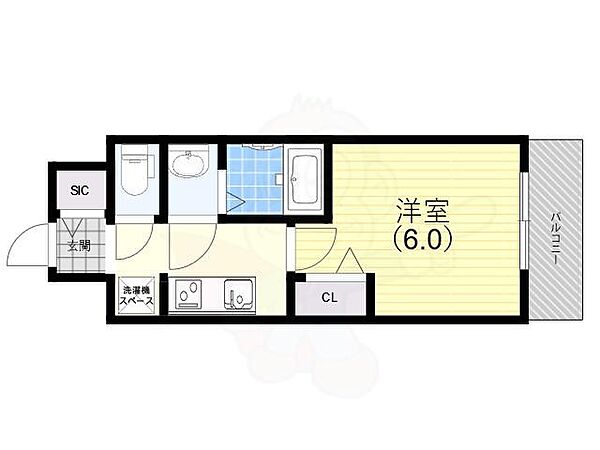 アドバンス神戸パーチェ 505｜兵庫県神戸市長田区二番町３丁目(賃貸マンション1K・5階・21.66㎡)の写真 その2