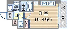 パシフィックレジデンス神戸八幡通  ｜ 兵庫県神戸市中央区八幡通１丁目1番22号（賃貸マンション1R・7階・22.72㎡） その2