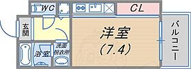 アーバングリーン神戸元町(アーデンタワー神戸元町) 1205 ｜ 兵庫県神戸市中央区元町通６丁目1番9号（賃貸マンション1R・12階・25.20㎡） その2