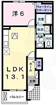 パストラルメゾンC  ｜ 兵庫県神戸市西区伊川谷町有瀬1546番5号（賃貸アパート1LDK・1階・45.39㎡） その2