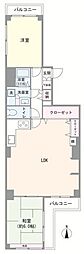 カナール住吉 2LDKの間取図画像