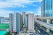 9階部分からの開放的な眺望が魅力です。